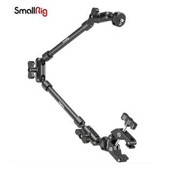 SmallRig 조절식 매직 암 크랩 클램프 키트, 스마트폰용 데스크탑 삼각대, 웹캠 액션 카메라 4766 