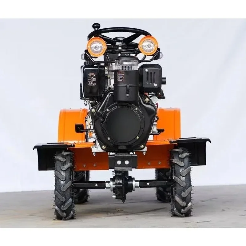 

Ride-in micro-tiller New household small cultivated land small rotary tiller