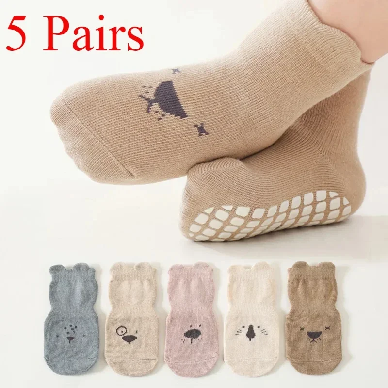 3/5 paar ademende casual sokke - Unisex Baby Socks Non Slip recensie en prijs