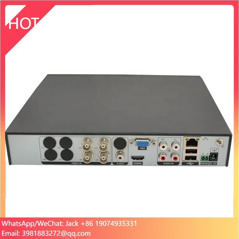 เครื่องบันทึกวิดีโอดิจิตอลแบบสแตนด์อโลน h.264 16 ช่อง AHD 1080P DVR สำหรับกล้องวงจรปิด