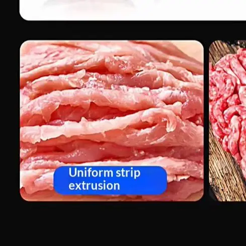 

New Kitchen Meat Strip Dice Cutter Electric Fresh Beef Mutton Cutting Machine Custom Knife Size