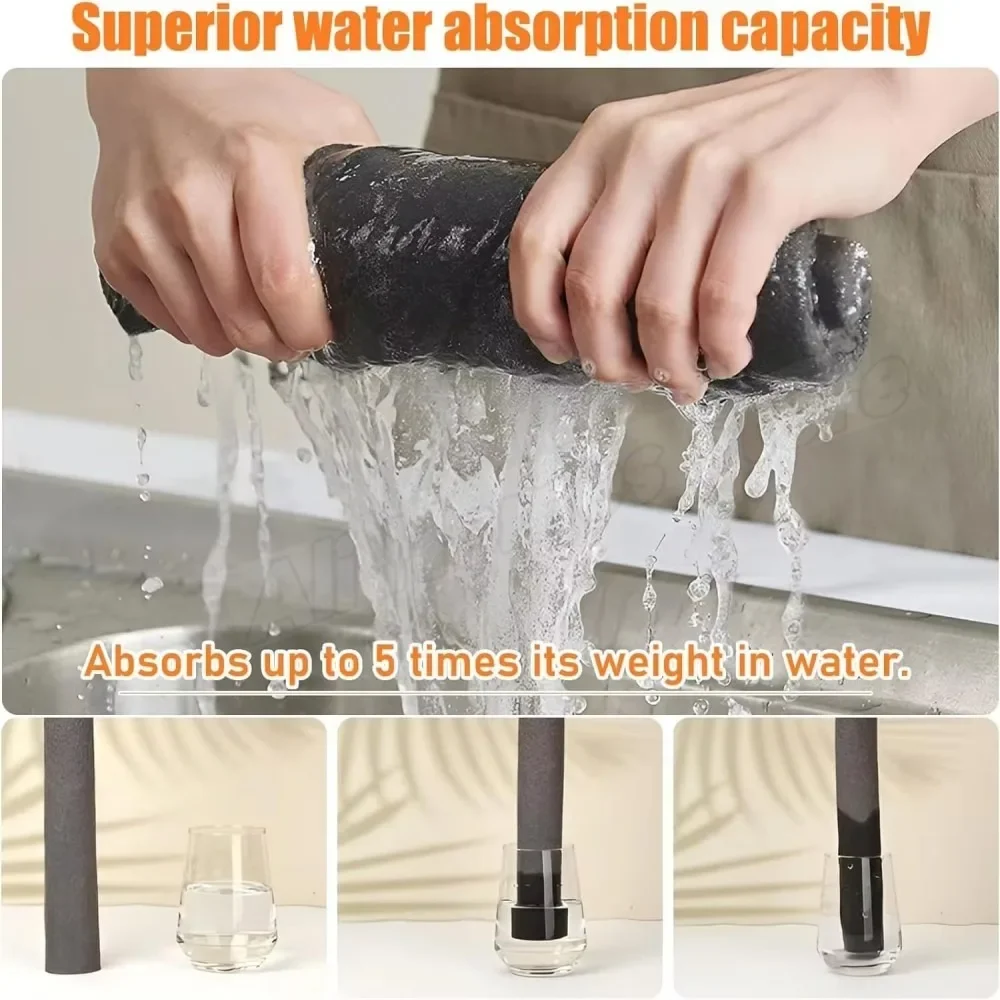 10/5/3/1pcs Magic Cleaning Cloths Reusable Microfiber Washing Rags Car Window Mirror Wipe Towels Household Kitchen Clean Tools