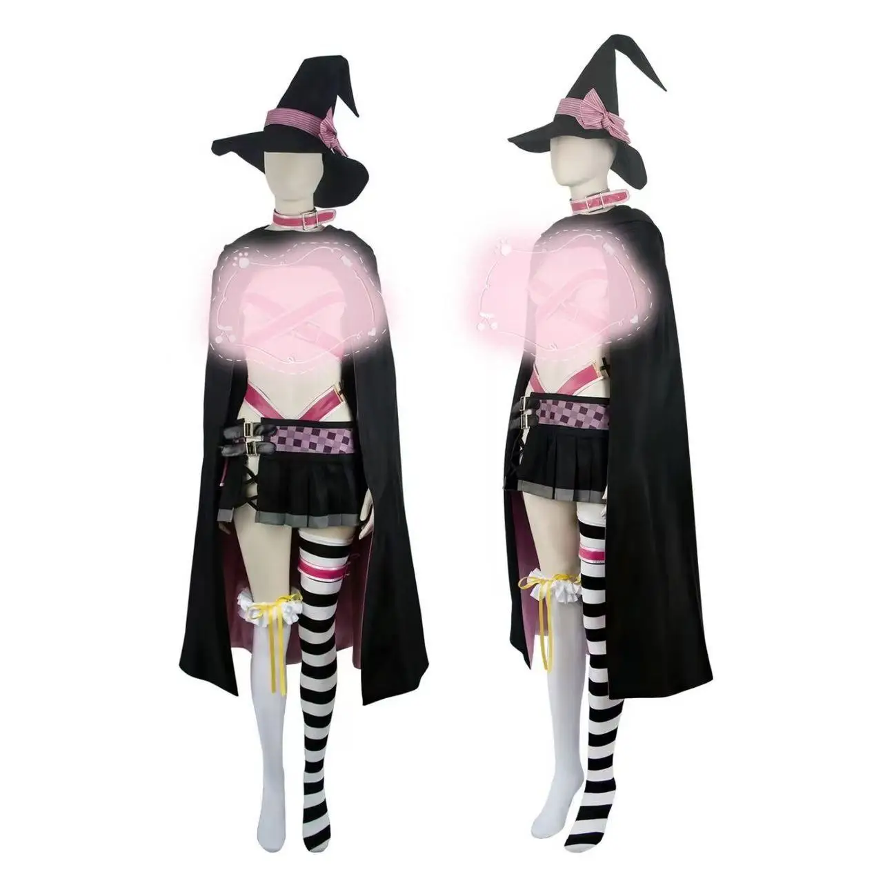 Anime Sabbat of the Witch Cosplay Ayachi Nene Costume Comic Convention Halloween Carnival Clothes Cloak Hat Socks Props Full Set