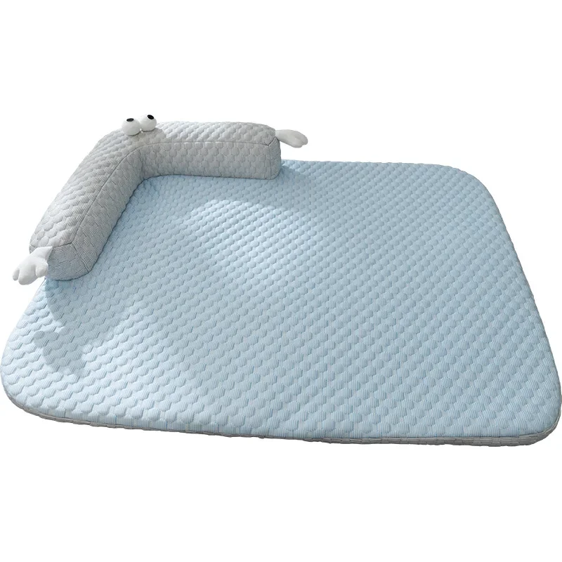 

Summer New Dog and Cat Mat Big Eyed Monster Cartoon Breathable and Cool Small Dog and Cat Nest Pet Supplies Dog Beds Pet Ice Mat
