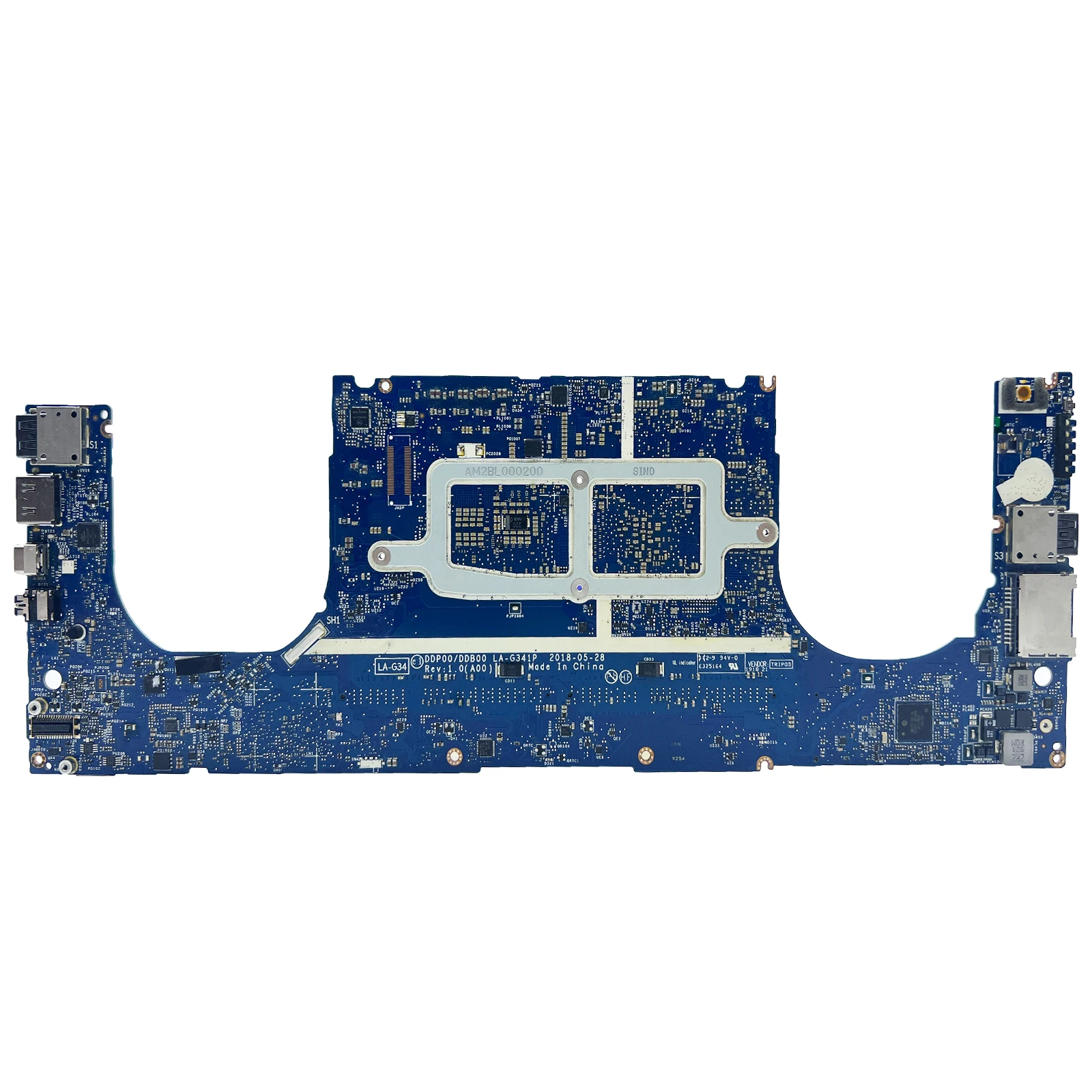 LA-G341P Mainboard For DELL Precision 5530 9570 Laptop Motherboard 0VDJMX E-2176M i5 i7 CPU GTX1050-1050Ti P1000-P2000 V4G