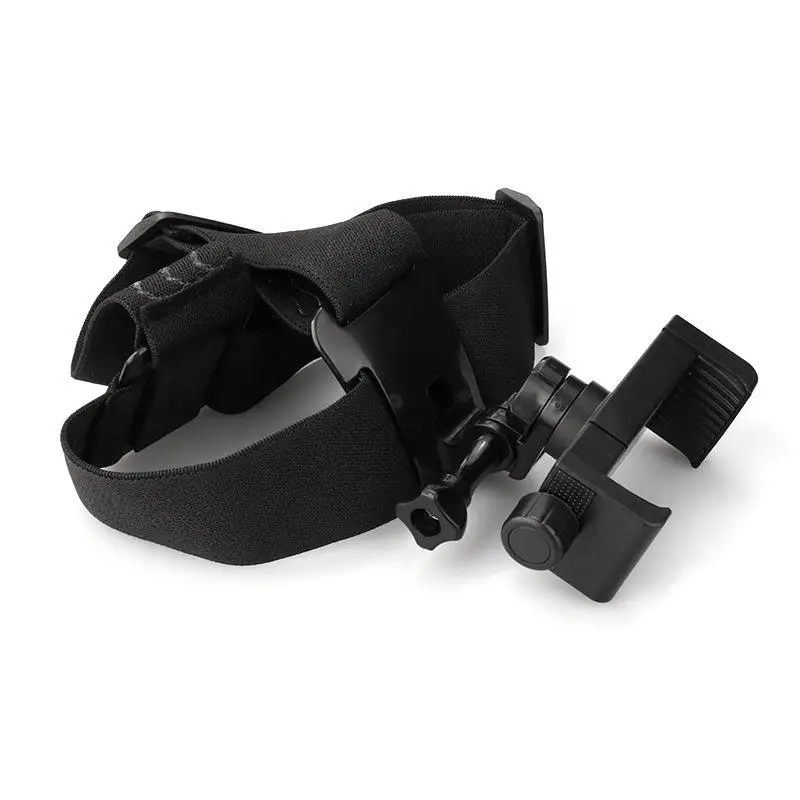 1/5Pcs Non-Slip Adjustable Action Camera Head Strap Elastic Head Holder for Biking Hiking Camping Vlog Recording Outdoor Use