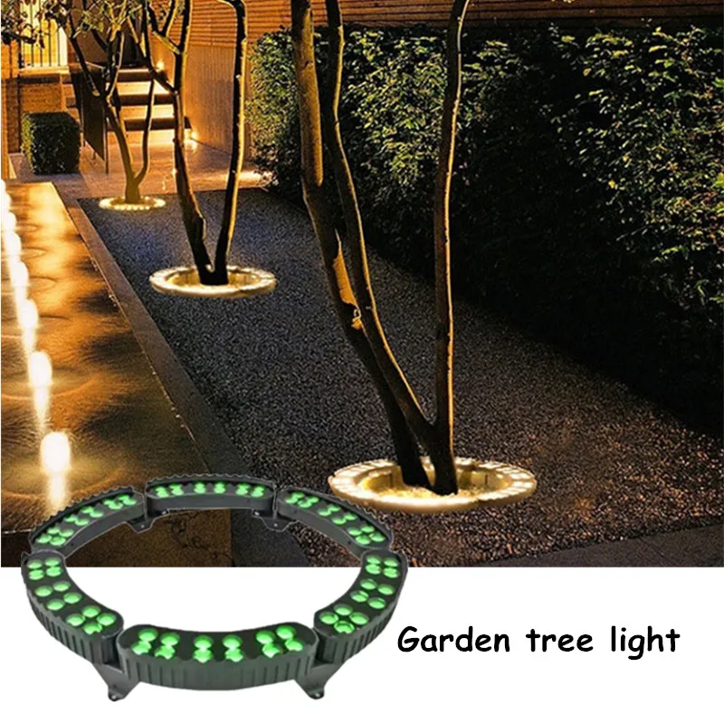 

LED Tree Light Outdoor Waterproof Garden Light Villa Park Tree Plant Lighting Lamp Landscape Lighting Gazebo Backyard Decoracion