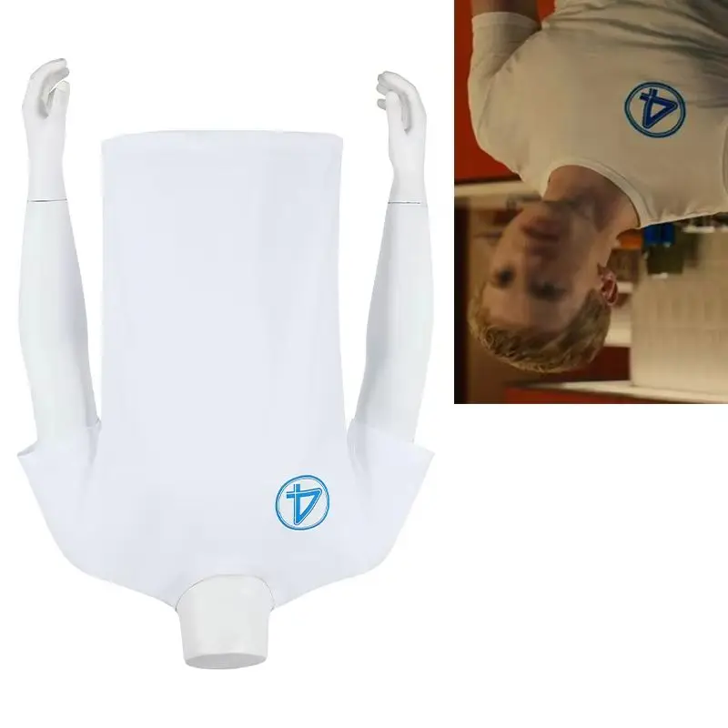 الشعلة تأثيري زي غير مرئي للرجال فانتازيا تي شيرت أبيض الصيف ملابس يومية غير رسمية حفلة الهالوين خارقة