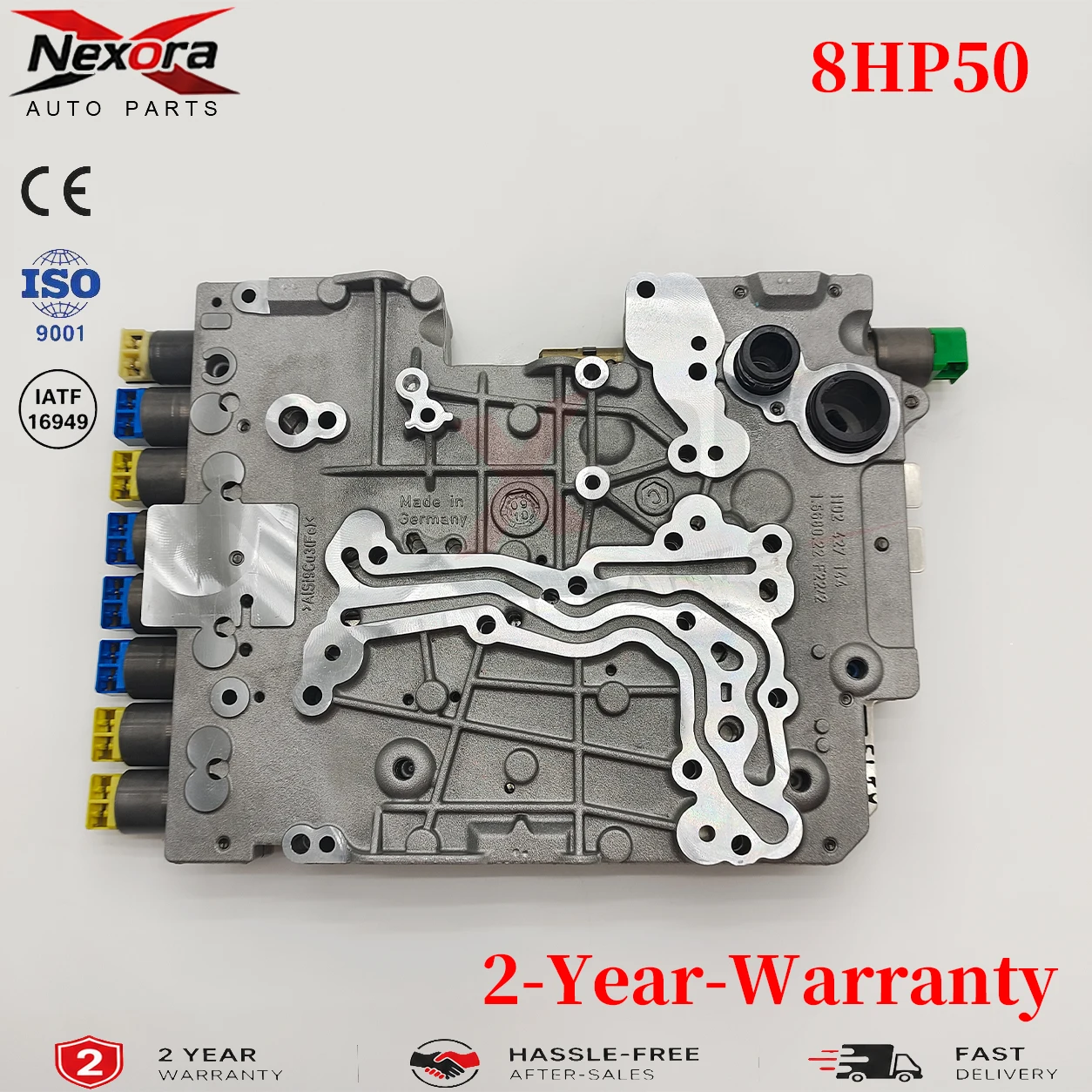 Pre‑Tested 8HP50 Valve Body with Solenoids 0BK B048 A048 A071 B071 A193 B193 ZF8HP50 For BMW 3 5 Series X3 X4 F30 F10 2011-2019