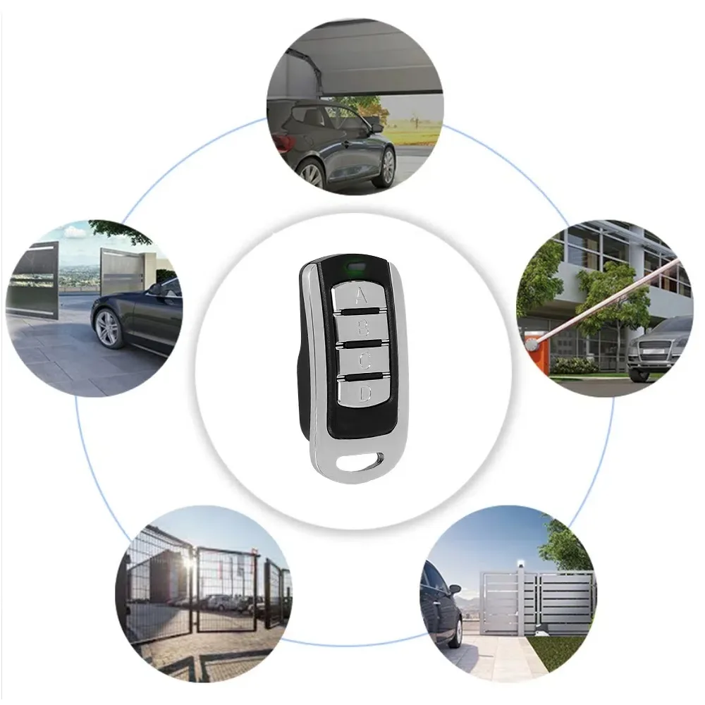 4 in 1 Garage Remote Multi Frequency 287-868MHz Clone 434.42mhz 868.35mhz 433.92 Gate Control Command Key Fob Transmitter