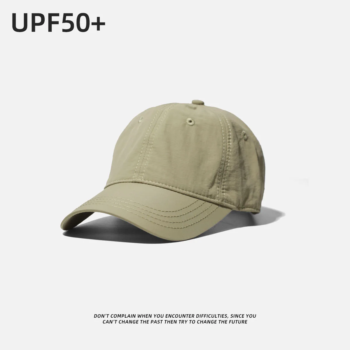 100% Polyester Summer Men\'s Hat Solid Color Sun Hat for Man Outdoor Riding Running  Holiday Casual Adjustable Baseball Cap Male