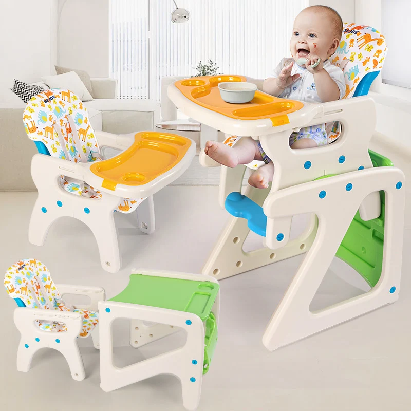 

SEJOY Обеденный стул Портативный складной обеденный стул 3-в-1 Детский обеденный стол маленький стул детский обеденный складной обеденный стул