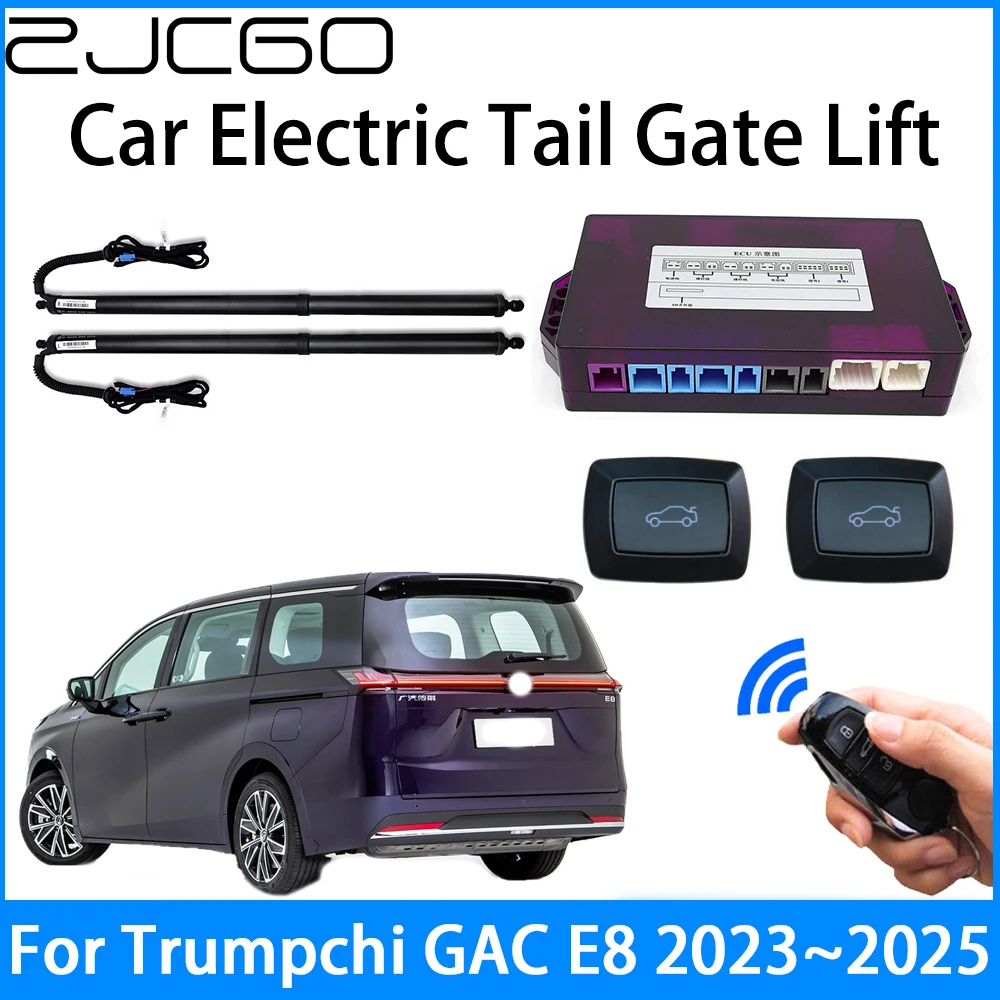 ZJCGO Car Power Trunk Electric Suction Tailgate Intelligent Tail Gate Lift Strut For Trumpchi GAC E8 2023 2024 2025