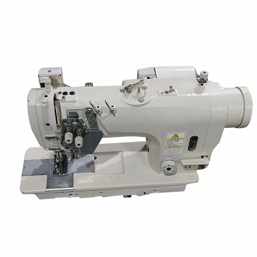 

QK-8752D Industrial Lockstitch Sewing Machine For heavy fabric Direct Drive Double needl heavy duty sewing machine