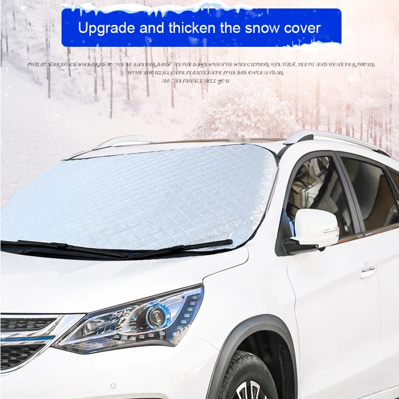 

Universal Car Sunshade Sunshade Car Front Windshield Waterproof Snowproof Sunshade Cover For Cars Minivans SUVs Accessories