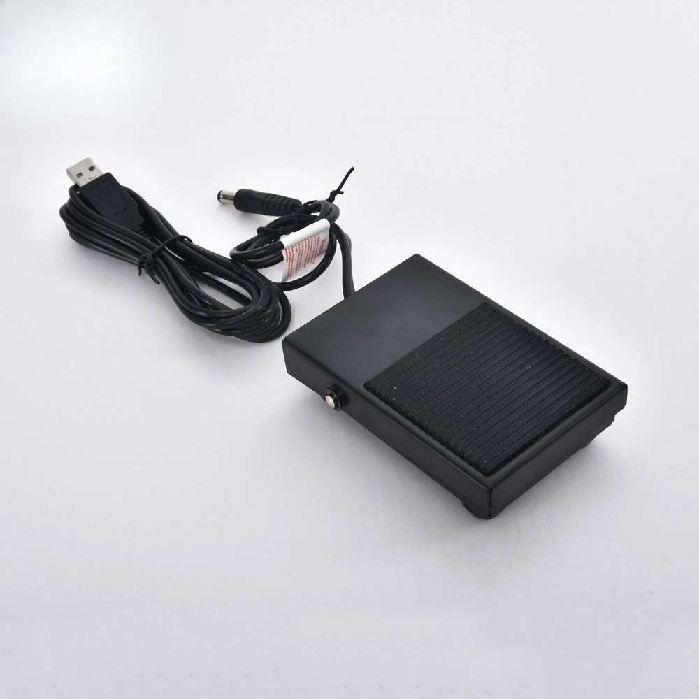 Metal Foot Switch Anti-slip Base Sensitive Trigger Durable Replacement Part for UV LED Nail Light Tool