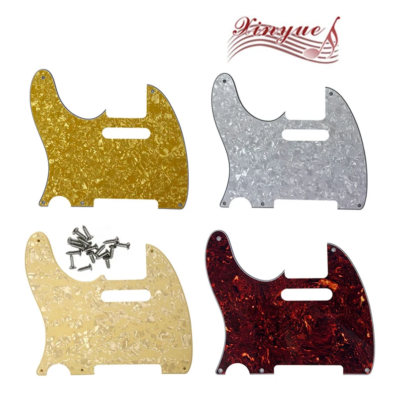 

Xinyue Parts - For Left Hand US Standard 5 Screw Holes 52Year Tele Telecaster Guitar Pickguard Scratch Plate Multicolor Choice