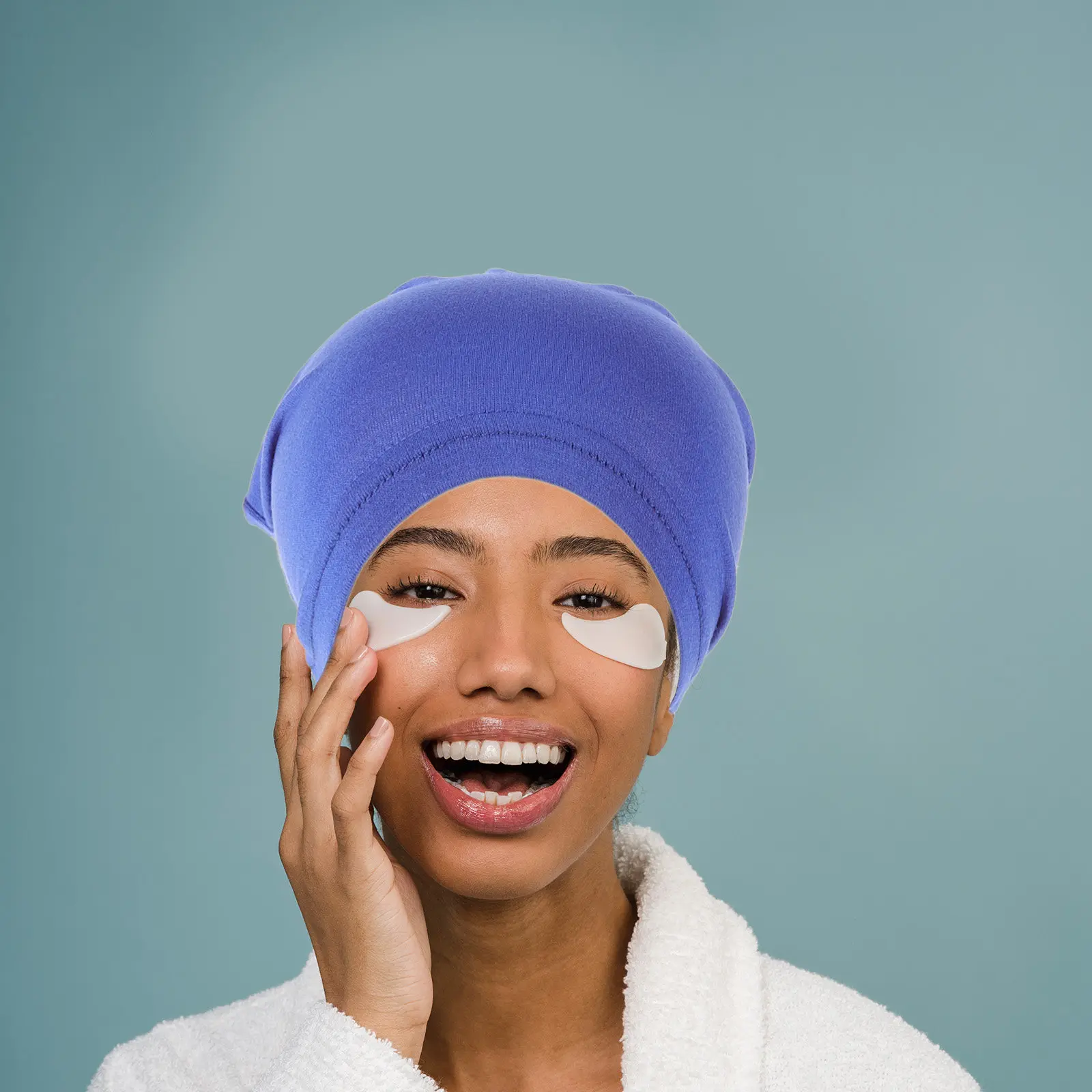 

9Pcs Headband Turban Cap Elastic Hair Wrap for Sleeping Exercising Cooking Face Washing Skincare Dreadlock Tube Hat Unisex