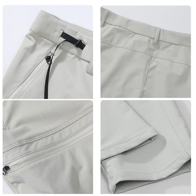 الرجال والنساء نفس النمط مقاوم للماء وزرة مستقيمة في الهواء الطلق يندبروف المشي لمسافات طويلة السراويل الأمريكية العصرية ثلاثة واقية مستقيم