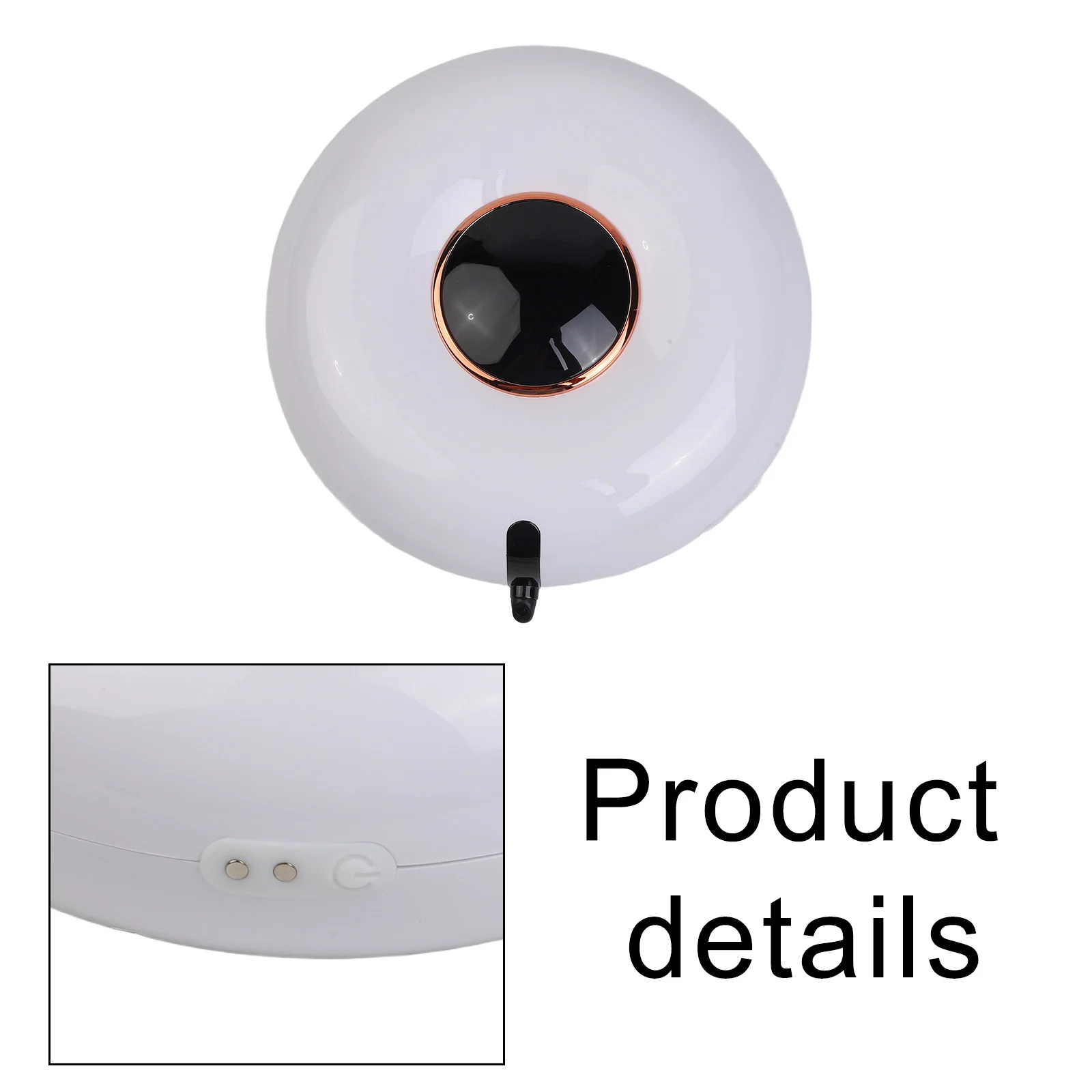 

Rechargeable Automatic Soap Dispenser Wall Mount 280ml Hand Pump with Infrared Sensor for Kitchen Bathroom Touch