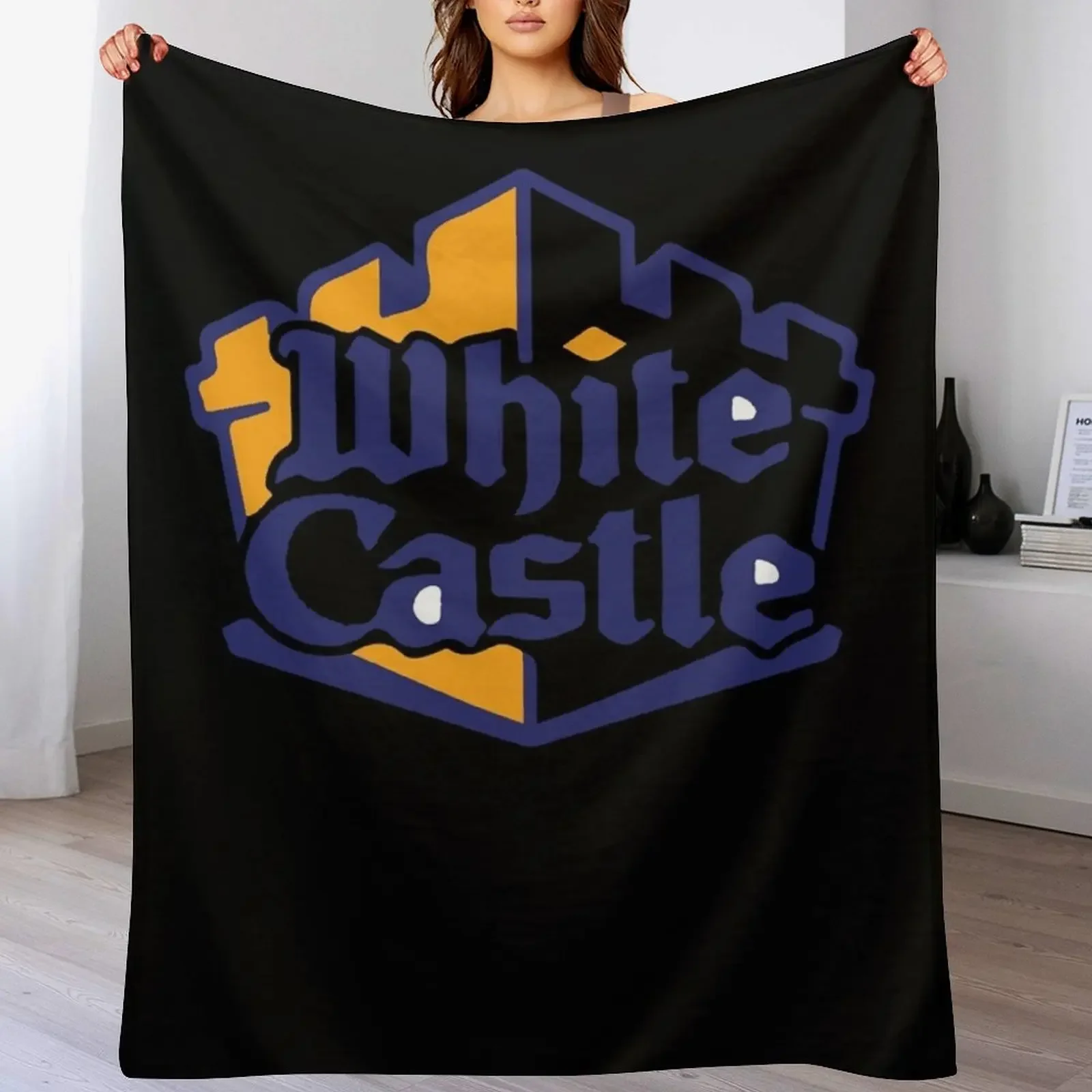

White Castle Throw Blanket Blankets Sofas Of Decoration Fashion Sofas Bed linens Summer Beddings Blankets