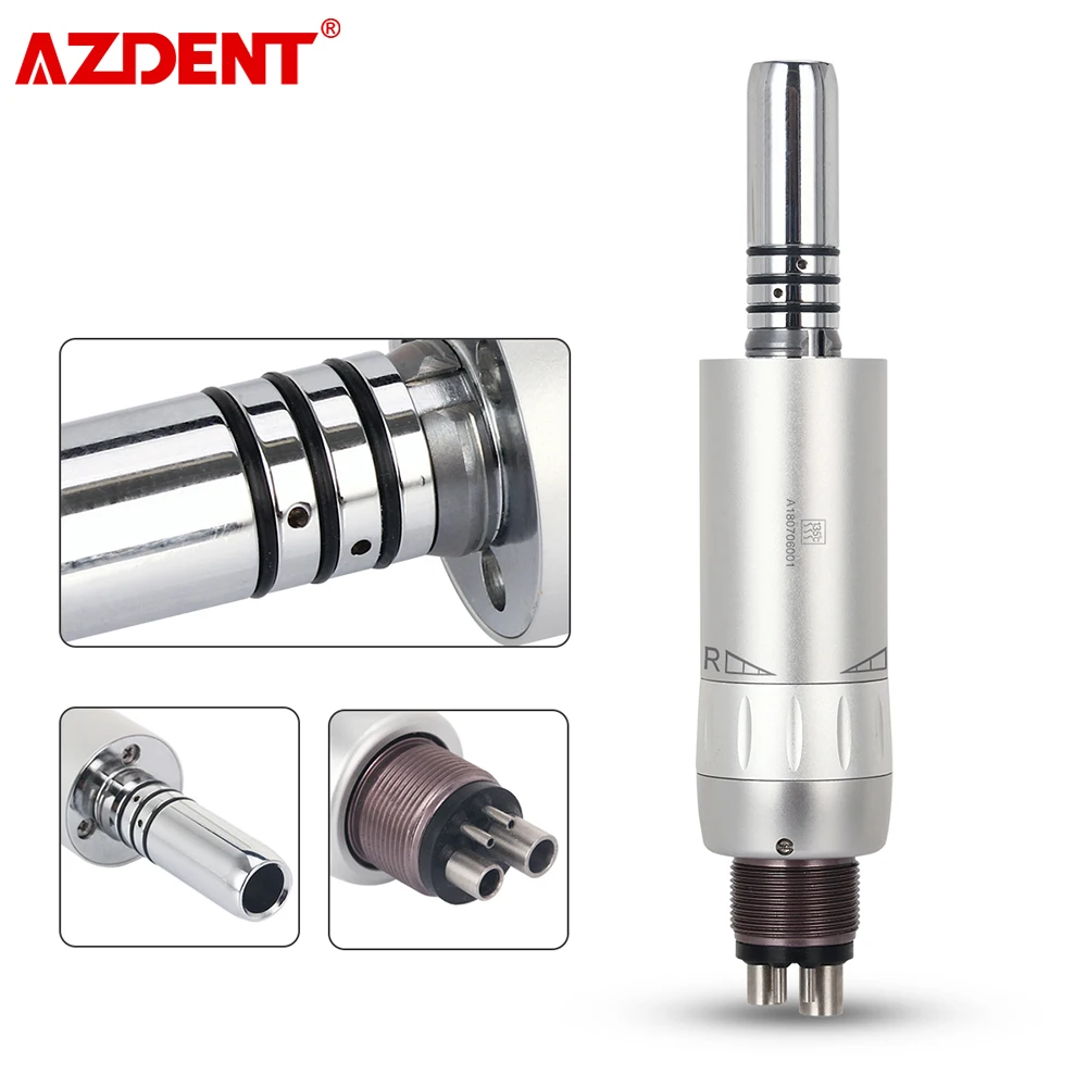 Dental 1:1 Ratio Inner Internal Water Air Motor E-type Low Speed Handpiece 4 Holes