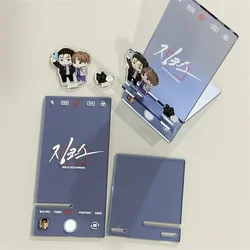 Mamga Jinx 3 Inch Card Display Holder Joo Jaekyung Kim Dan Acrylic Stand Korean BL Manwha Goods Collection Desk Display Decor