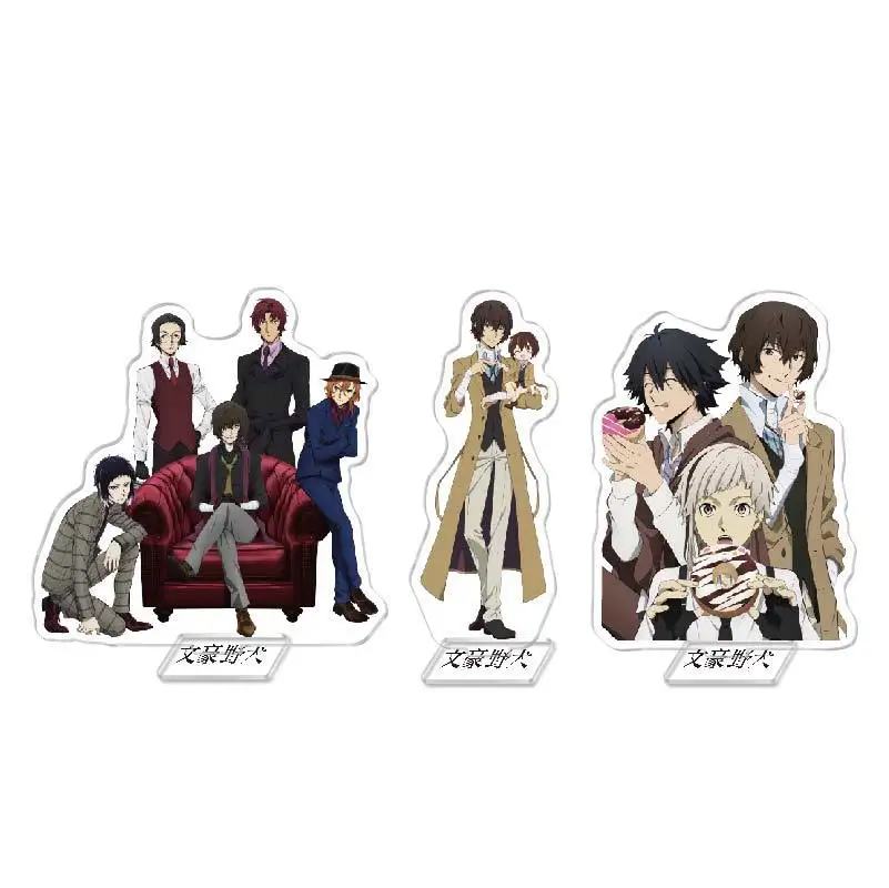 Anime Bungo Stray Dogs Nakajima Atsushi Acrylic Stand Model Plate Decoration Desk Figure Display Gifts Cartoon Prime Products