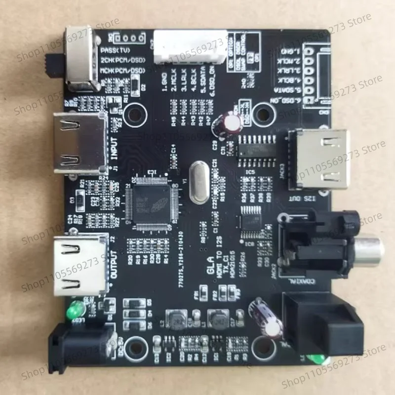 HDMI Digital Interface Separates and Extracts Audio I2S/DSD/Optical/Coaxial HDMI to I2S/IIS