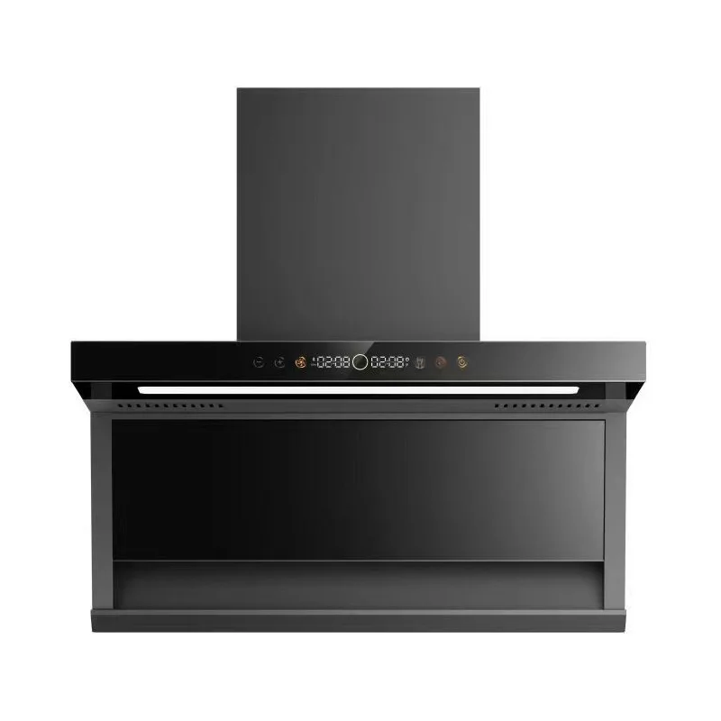 Cross-border exclusive supply | 700/750/900mm English 110/220V household 7-shaped range hood