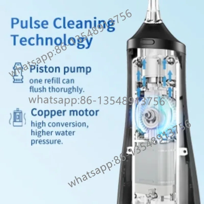 Smart Dental Portable Rechargeable Electric Waterproof Floss Dental Water Floss Oral Washer view 4