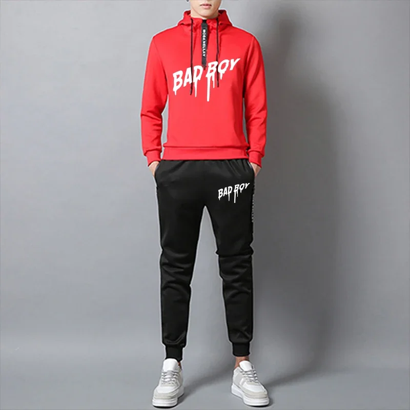 Sportswear Man Casual Tracksuit Men Jogging Sweatshirts for Men Daily Sweatsuit Set Commuting Attire Men\'s Clothing High Quality