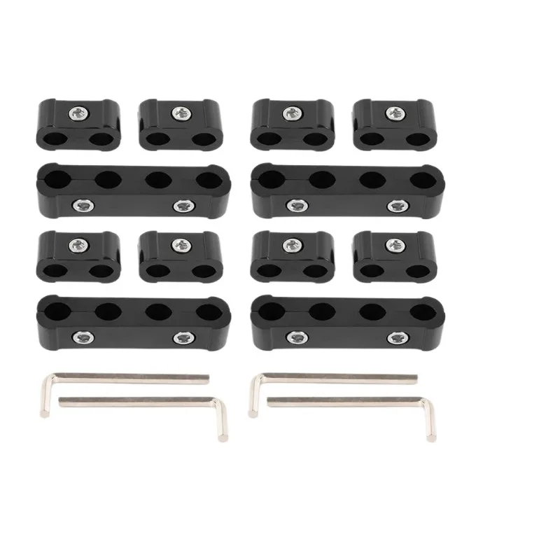 Car modification, three-piece set, spark plugs, wire separators, fixing sleeves, wire clamps