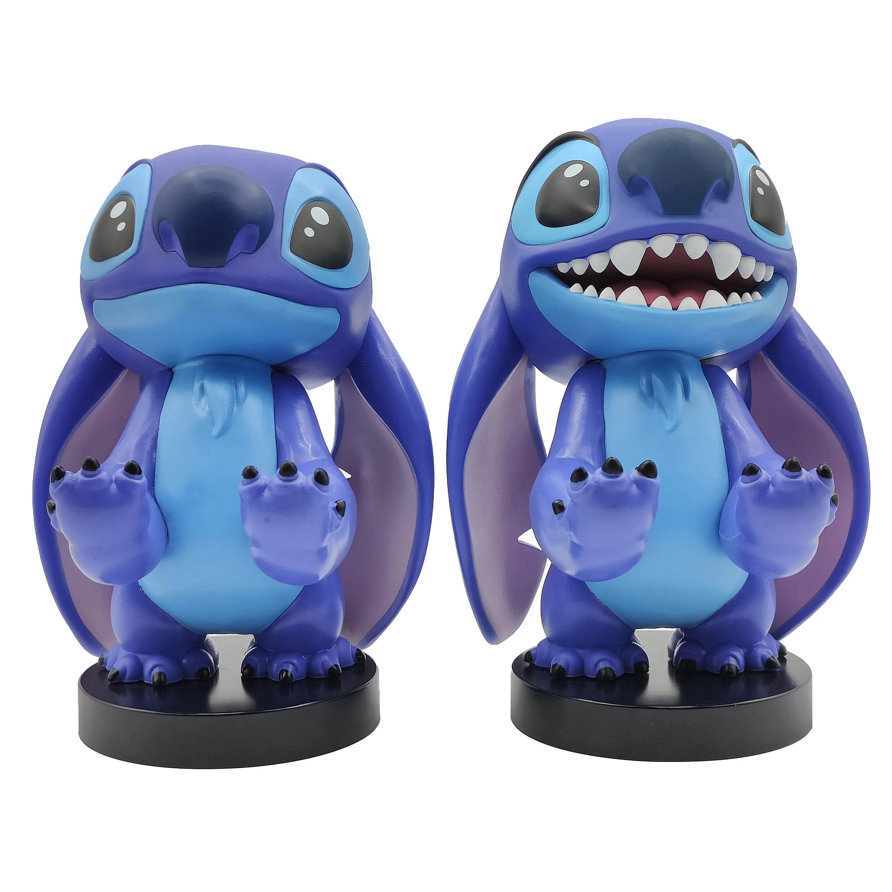 

Стич большего размера, экшн-фигурки, игрушки, игровой контроллер, держатель для мобильного телефона, коллекция, мультяшная модель, виниловая кукла, орнамент, украшение