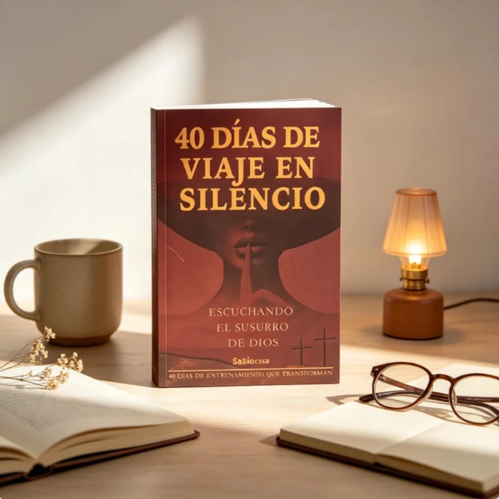 2026 meistverkauftes 40-Tage-Buch „Stille Reise: Die Stimme Gottes hören“ auf Spanisch – Detail 1