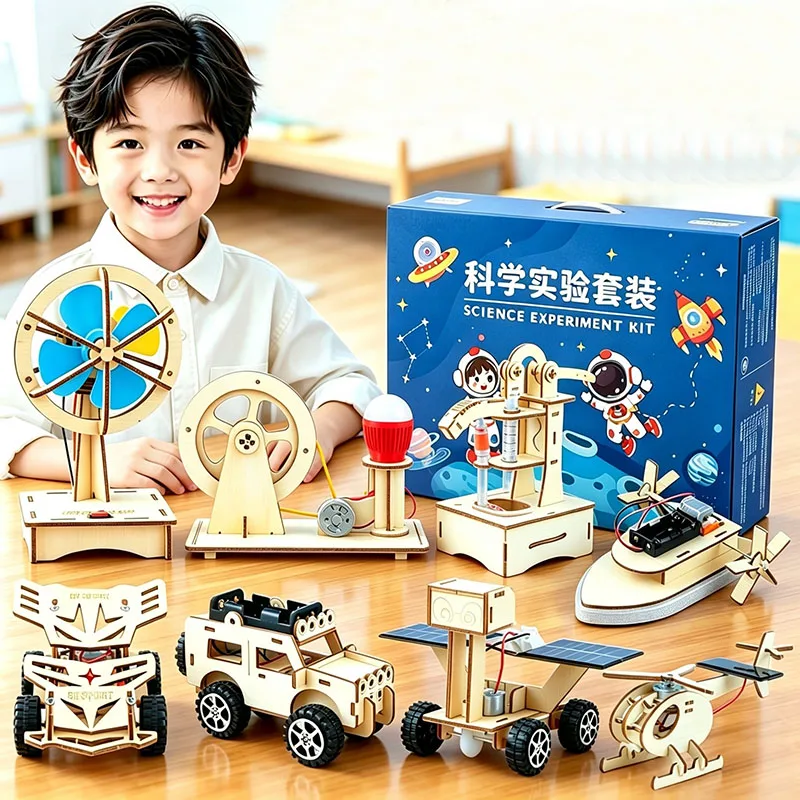 diy-science-toys-kid-scientific-experiment-kit-educational-child-stem-toy-handmade-assembly-craft-technology-project-for-student