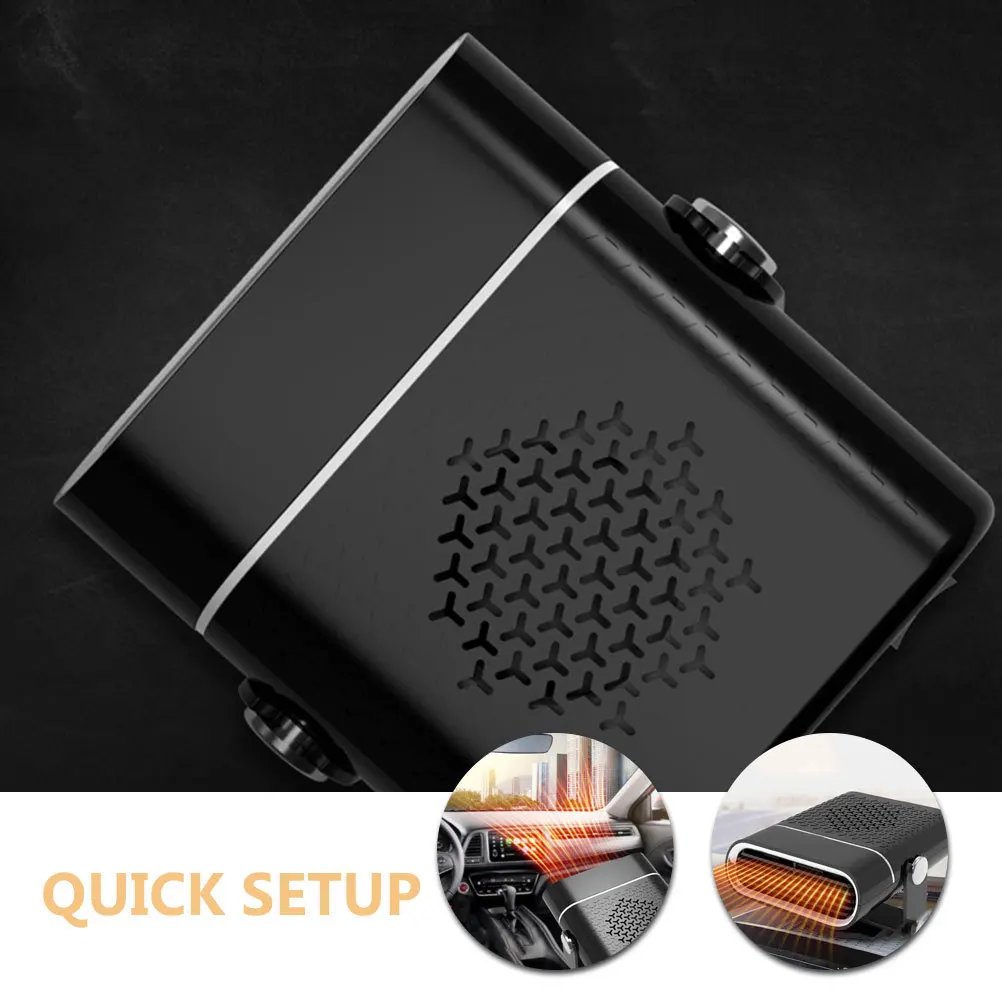 Elektrische Auto Heizung Tragbare Auto Defogger Demister Schnelle Heizung Windschutzscheibe Clearing Gerät Einfach Installieren Anti-Fog Auto Heizung