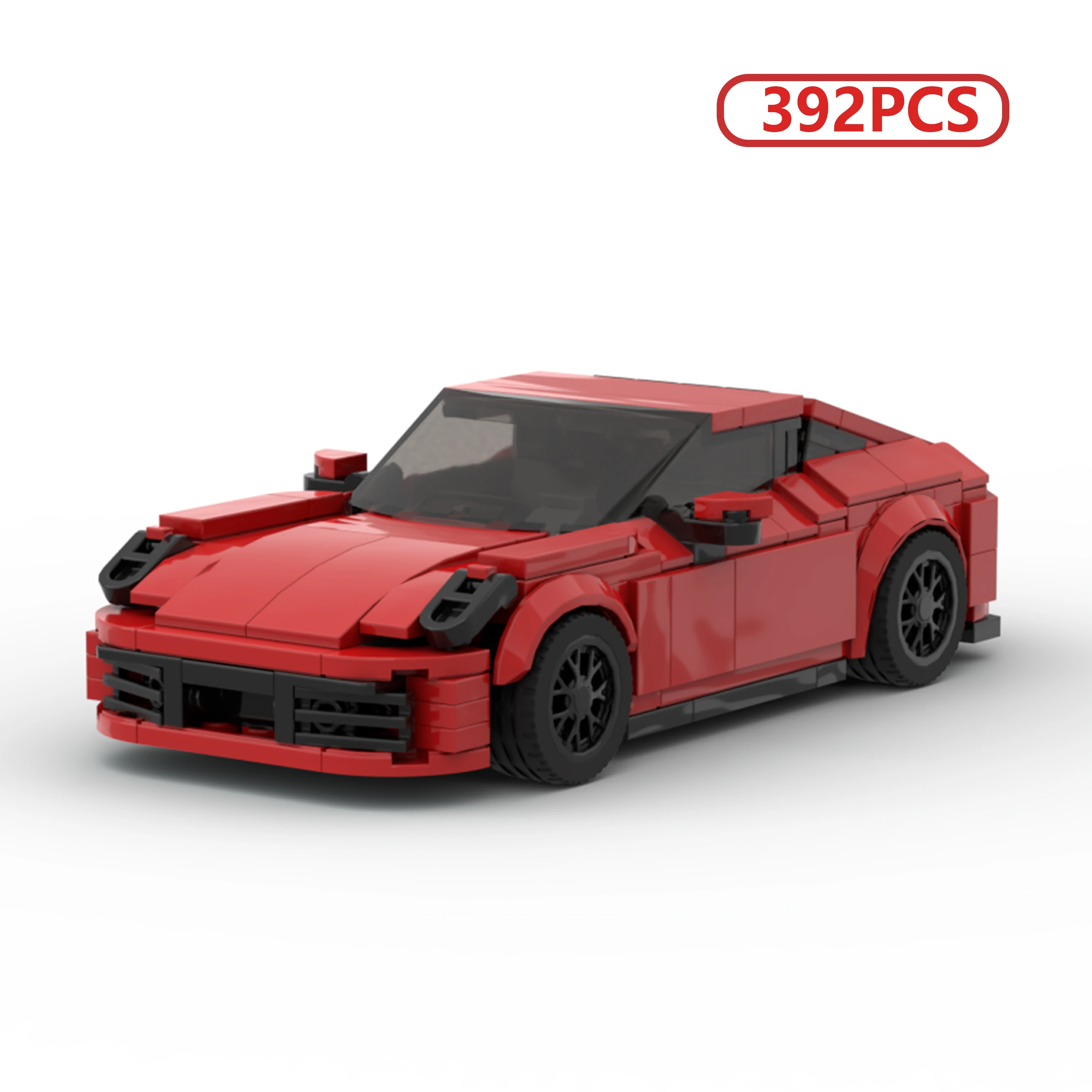 

MOC 96396 911 Carrera Style Supercar Building Blocks Speed Series Racing Car Model Sports Vehicle for Adults Collectors
