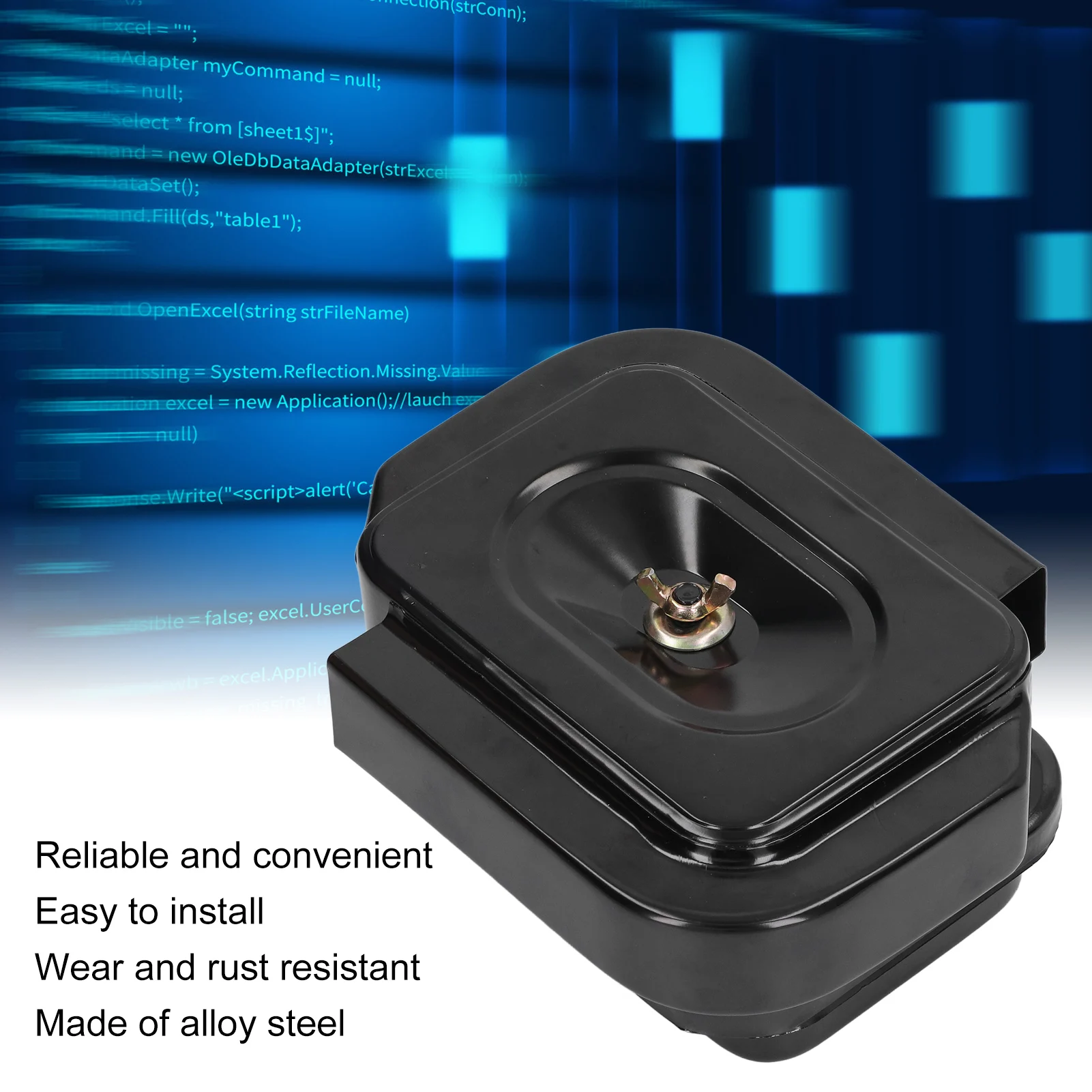 

192F Dry Air Filter Assembly 192F Generator Air Filter Wear Proof Alloy Steel Industrial Gasoline Engine Dry Air Filter Assembly