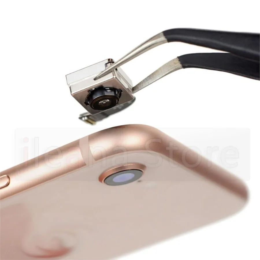 Iphone 7 8 plus câmera traseira principal flex cabo, câmera frontal e traseira partes
