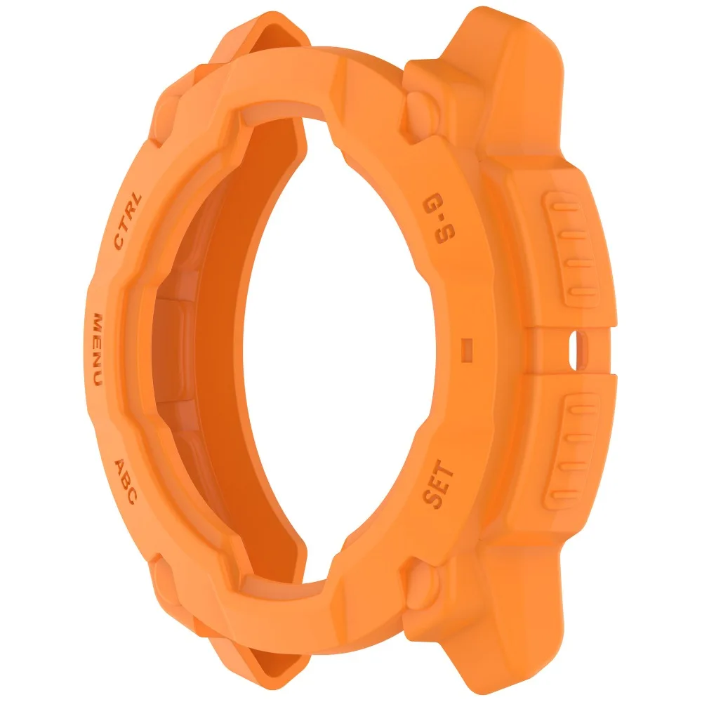 New TPU Protective Case Anti-Scratch 45/50MM Screen Protector Hollow Frame Bumper for Garmin Instinct 3 Smart Watch Accessories