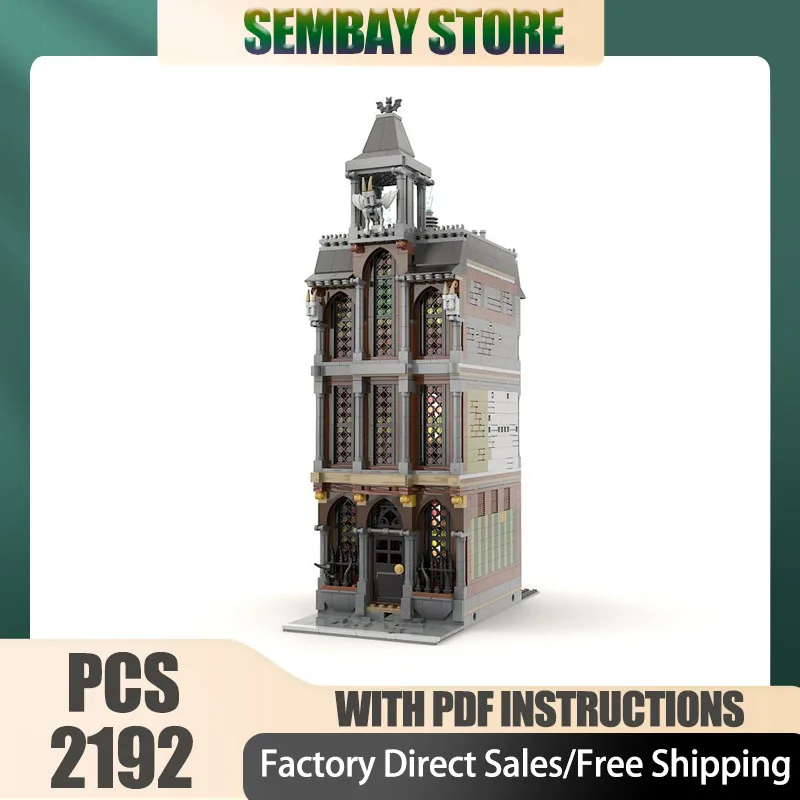 Modulare Stadt Gebäude Modell Moc Gebäude Ziegel Modulare recht Feste Modell Technologie Blöcke Weihnachten DIY Spielzeug Bau Geschenke