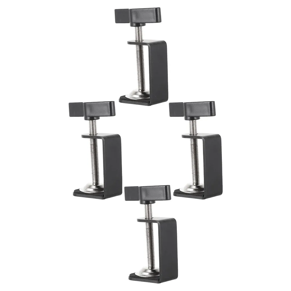 Robust Universal Table Clamp Mount for Monitor Laptop Stand Desktop Mounting Clamp for Office Desk Workstation Tabletop Use