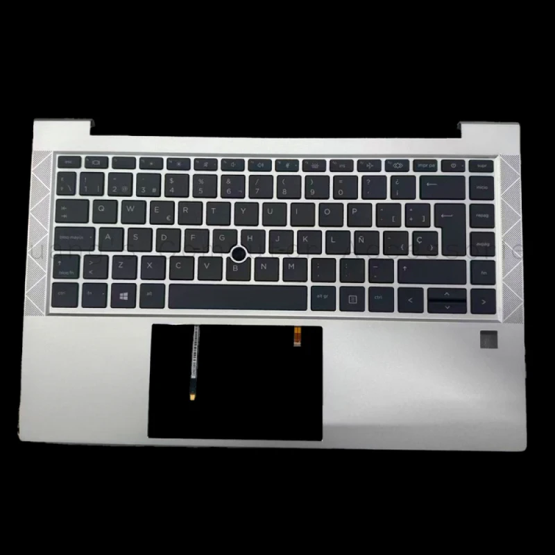 SS+M36312‑161 New Palmrest Keyboard Bezel Cover with Latin‑Spanish Layout for HP EliteBook 840 G8 Laptop, Strictly‑Tested Replac