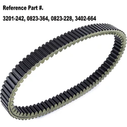 ATV Drive Belt Clutch V-Belt For Arctic Cat 350 366 375 400 450 500 Alterra TRV XC XR Prowler HDX 400 450 500 -Replaces 0823-228