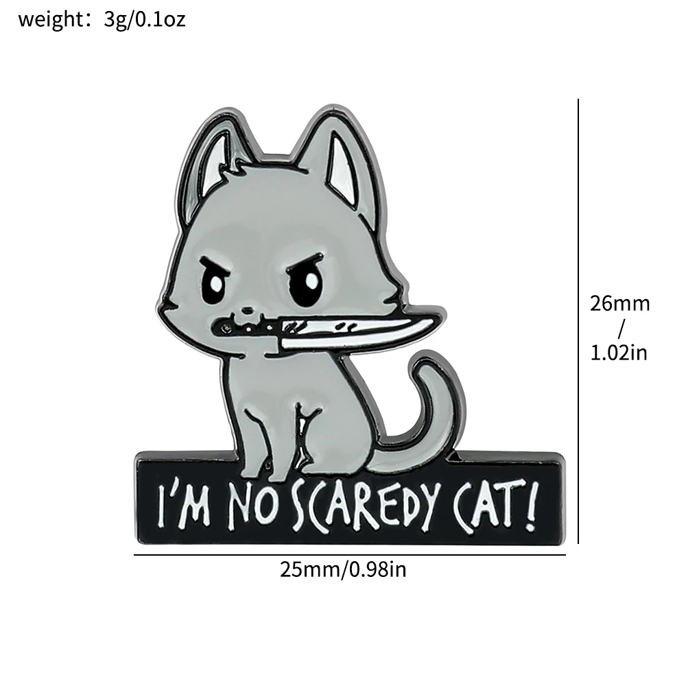 كيتي خنجر دبابيس طية صدر المينا ، مقص ، شارات الكتب ، حقيبة قبعة ، إكسسوارات حقيبة ظهر ، مجوهرات ، أرنب ، أرانب ، دبابيس معدنية أنيقة