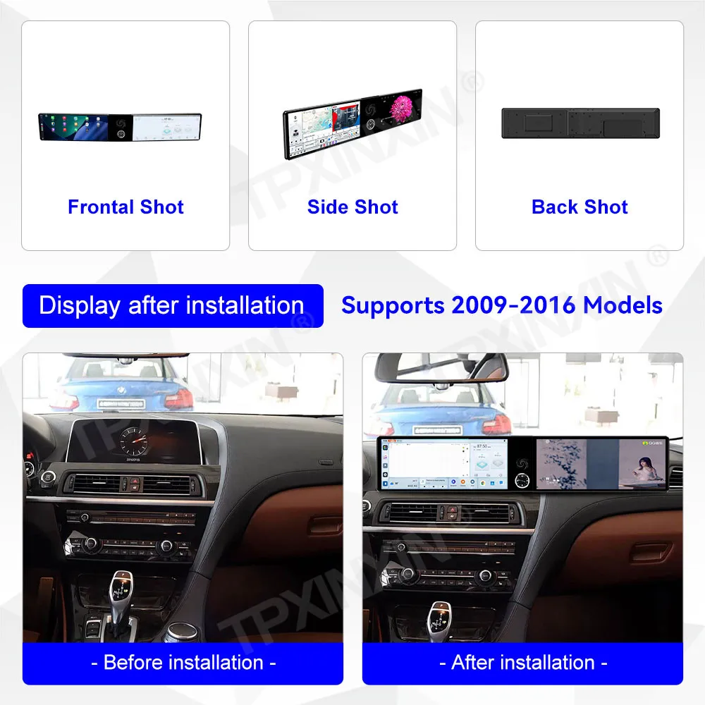 Touch Screen Car Radio For BMW 6 Series CIC NBT 2009-2016 Android GPS Automotive Multimedia Auto Radio Stereo Receiver Head Unit