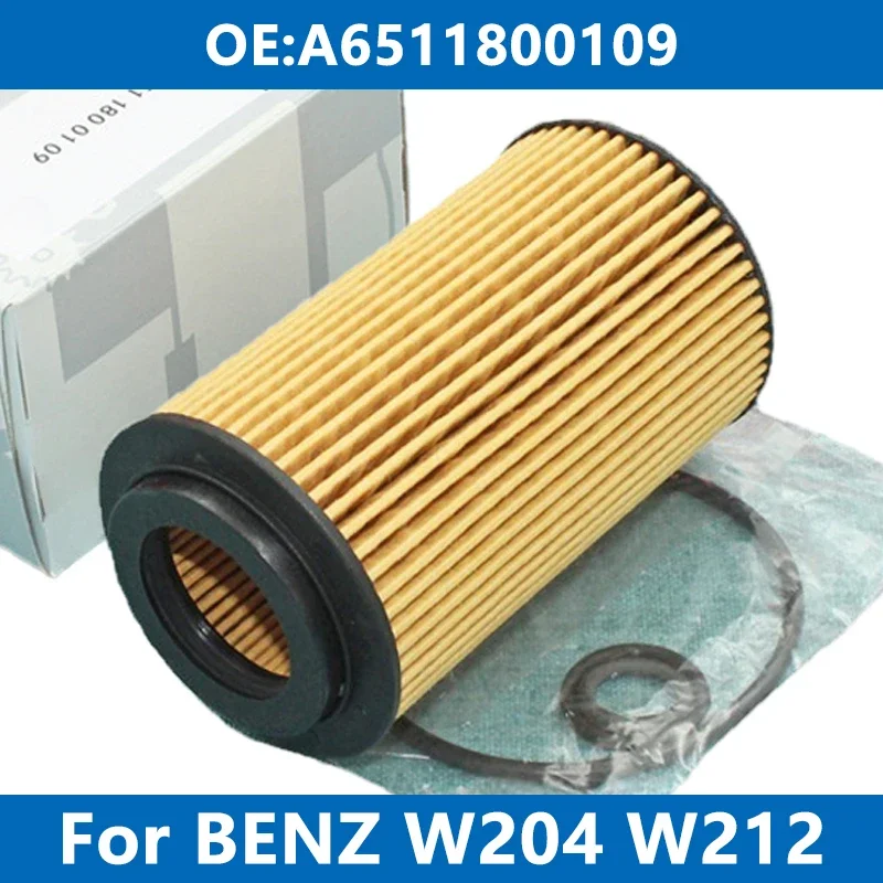 

Auto Oliefilter A6511800109 Voor Mercedes Benz W204 W205 W212 A180 B200 C200 E220 E250 CDI CLA GLA GLC GLK OM651 Motor