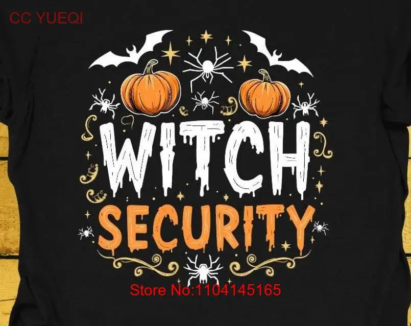 Funny Halloween T Shirt Trick or TreaT Hauted House All Hallows Eve Apparel Spooky Creepy Scary Witchy Witch Security