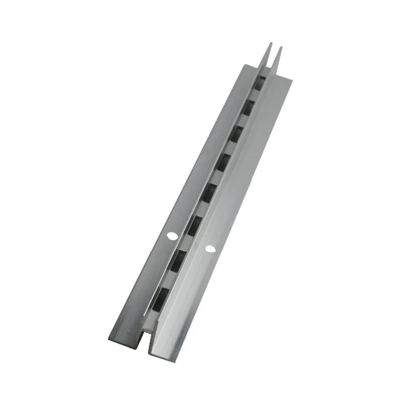 custom，wall mounting aluminum metal upright/slotted channel for display